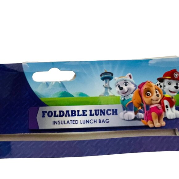 Paw Patrol Kids Insulated Foldable Lunch Bag Team Skye Size 9 x 7 x 4" - Picture 8 of 8